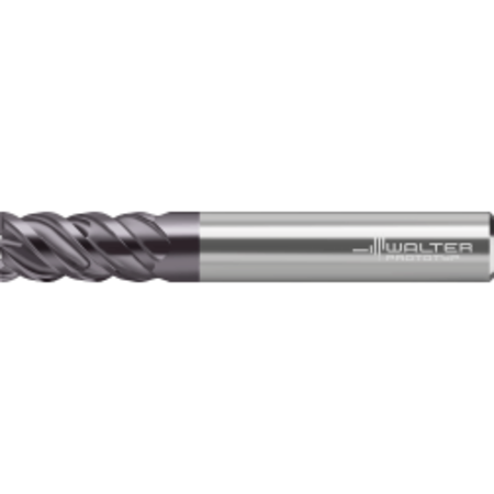 WALTER Square End Mills, unit: inch, coolant: no coolant exit, coating: TiAlN MC326.19.1A4D-WK40TF